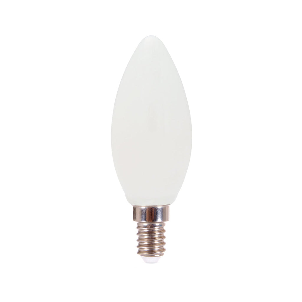 LED-Lampe Milky Olive 6W 806Lm E14 2700K