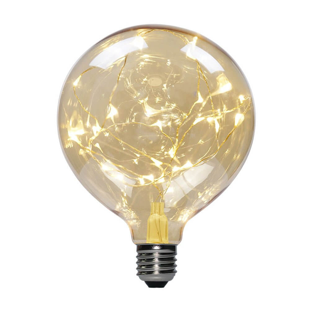 LED-Lampe Milleluci Gold Globe G125 2W 40Lm E27 2000K – Ansicht 2