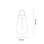 LED-Lampe Plumen 002 – Ansicht 4