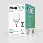 LED‑Glühbirne Porzellan Linea 5V Globo G125 2,2W 160Lm E27 2500K Dimmbar – Ansicht 4