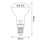LED Leuchtmittel Silver Mirror R50 4W 470Lm E14 2700K Dimmbare – Ansicht 3