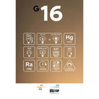 LED-Lampe Smoky Ghost Line CRI 90 G200 6W 300Lm E27 1900K Dimmbarkeit – Ansicht 6