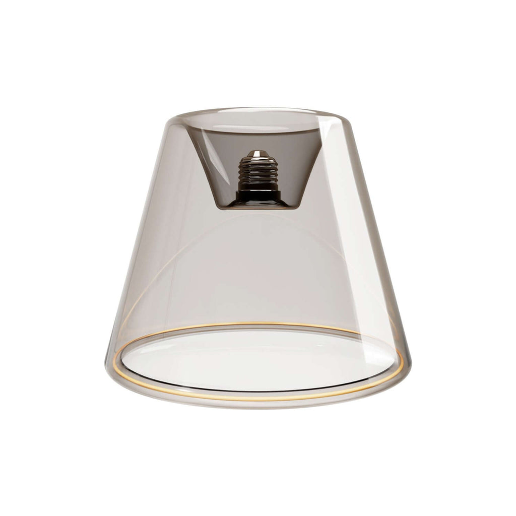 LED-Glühbirne Smoky Ghost Line Kegel Einbau 6W 400Lm E27 1900K dimmbar
