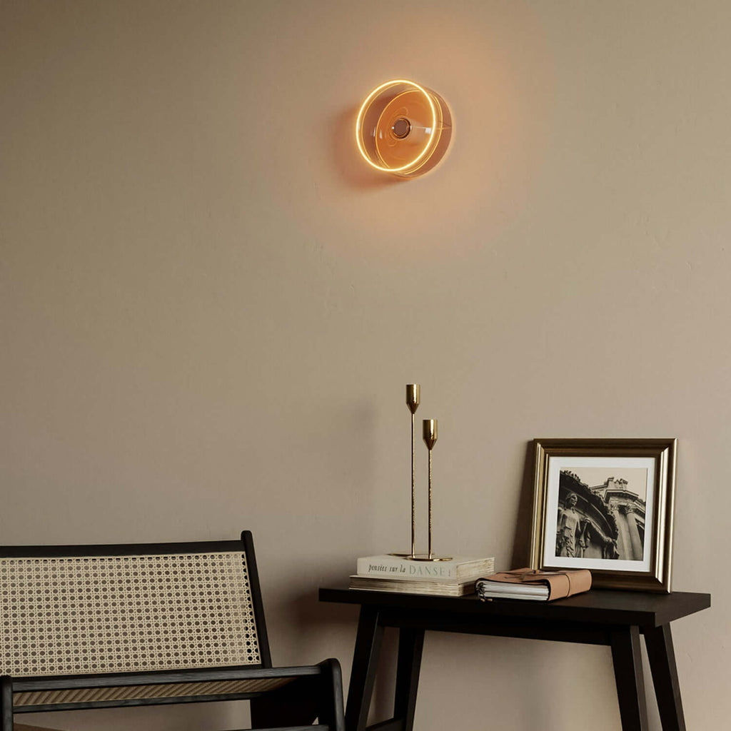 LED-Glühbirne Smoky Ghost Line Recessed Donut 195x83 6W 380Lm E27 1900K dimmbar – Ansicht 3