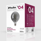 LED-Globe Smoky G125 4,8W 250Lm E27 1800K dimmbar – Ansicht 4
