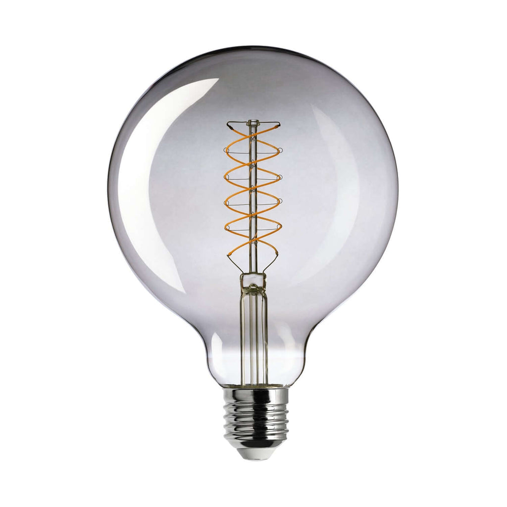 LED-Globe Smoky G125 4,8W 250Lm E27 1800K dimmbar