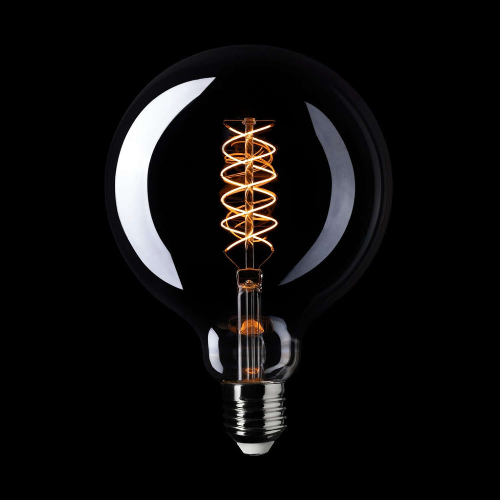 LED-Globe Smoky G125 4,8W 250Lm E27 1800K dimmbar – Ansicht 2