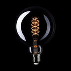 LED-Globe Smoky G125 4,8W 250Lm E27 1800K dimmbar – Ansicht 2
