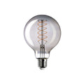LED-Lampe Smoky Globe G95 4,8W 250Lm E27 1800K dimmbar