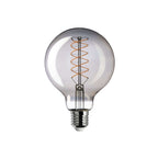 LED-Lampe Smoky Globe G95 4,8W 250Lm E27 1800K dimmbar