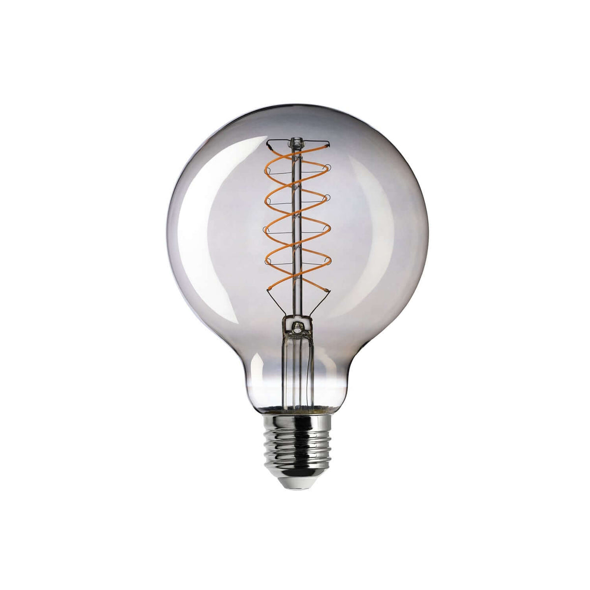 LED-Lampe Smoky Globe G95 4,8W 250Lm E27 1800K dimmbar