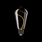 LED-Lampe Smoky Magnetic Deco Line Edison ST64 2,2W 60Lm E27 1800K – Ansicht 3