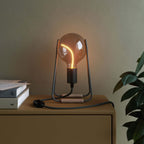 LED-Lampe Smoky Magnetic Deco Line Globe G125 2,8W 90Lm E27 1800K – Ansicht 4