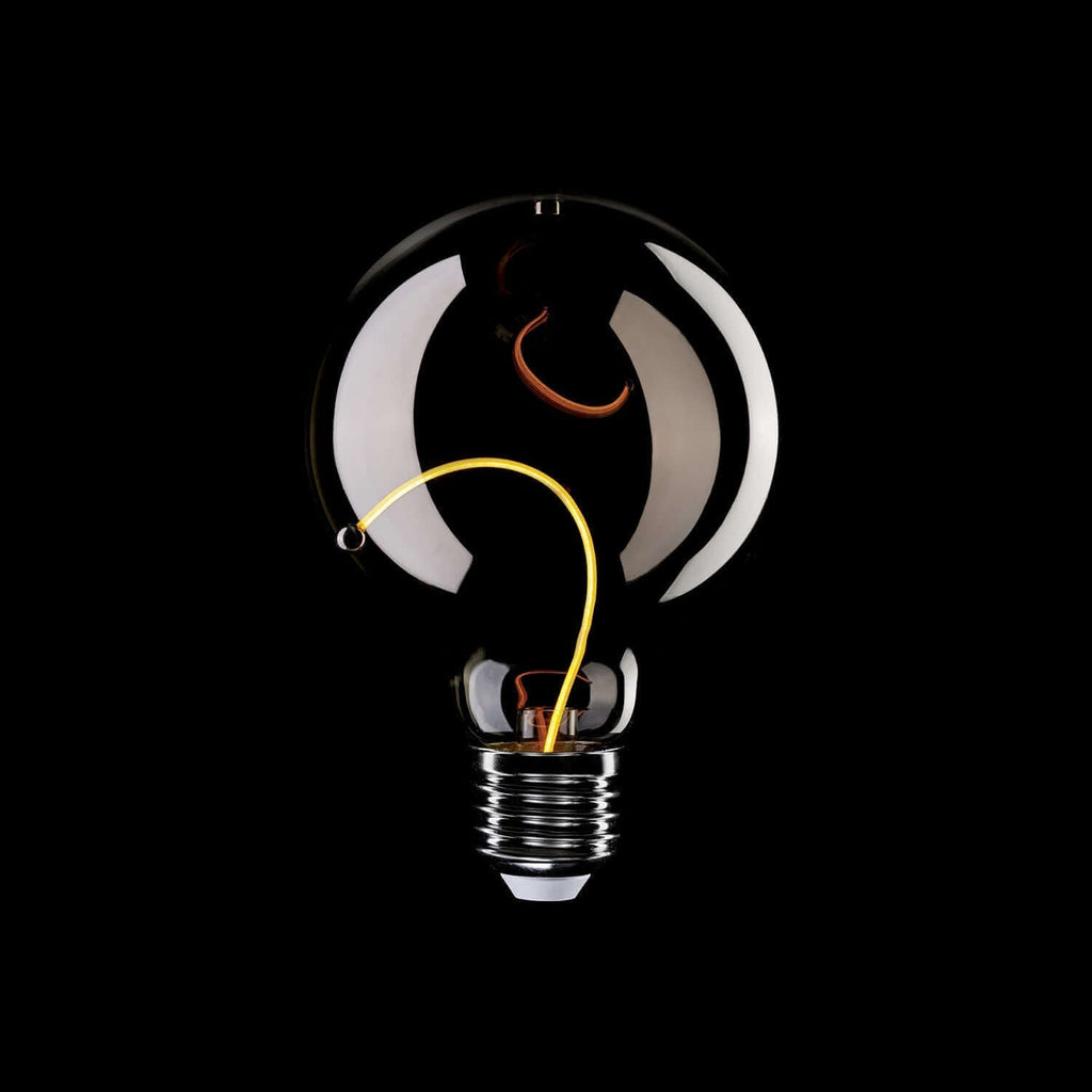 LED-Lampe Smoky Magnetic Deco Line Globe G95 2,2W 60Lm E27 1800K – Ansicht 3