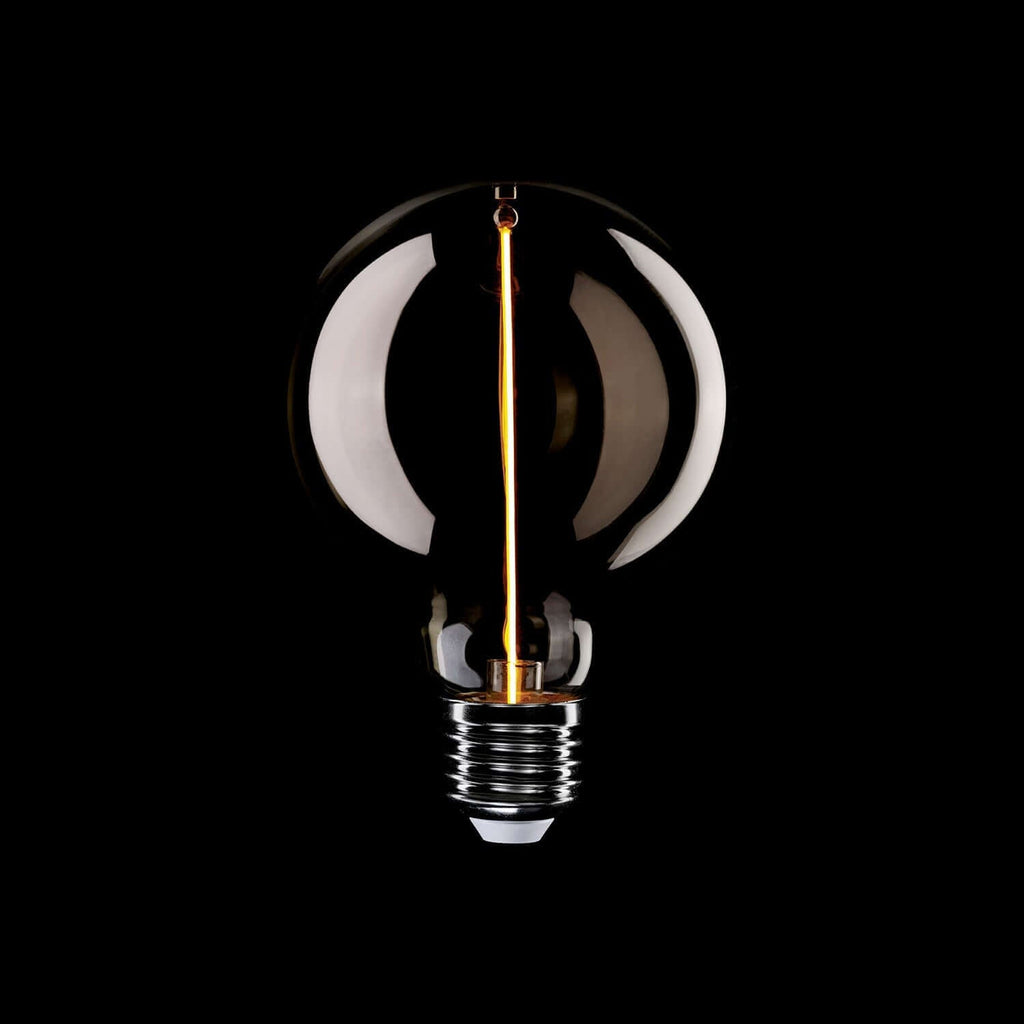 LED-Lampe Smoky Magnetic Deco Line Globe G95 2,2W 60Lm E27 1800K – Ansicht 2