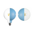 LED-Glühbirne Talia G125 4,8 W 806 lm E27 2700 K dimmbar – Blau – Ansicht 2