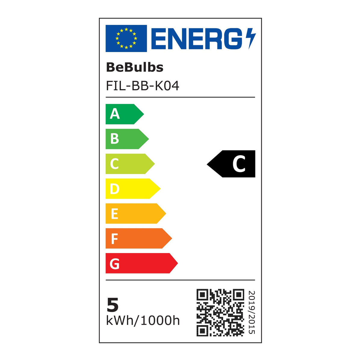 LED-Glühbirne Talia G125 4,8 W 806 lm E27 2700 K dimmbar – Gelb – Ansicht 3