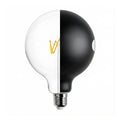 LED-Glühbirne Talia G125 4,8 W 806 lm E27 2700 K dimmbar – Schwarz