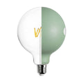 LED-Glühbirne Talia G125 4,8 W 806 lm E27 2700 K dimmbar – Grün
