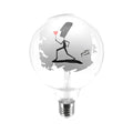 Glühbirne LED Tattoo Flower G125 4,5W 470Lm E27 2700K dimmbar