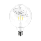 LED-Glühbirne Tattoo Pop Heart G125 4,5W 470Lm E27 2700K dimmbar – Weiß