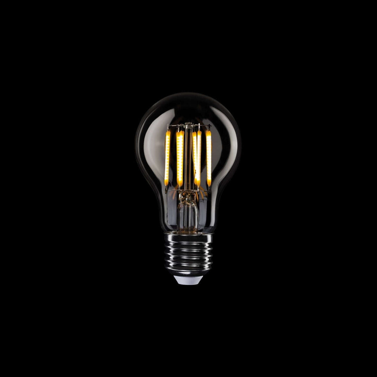 Transparente LED-Lampe Linea 5V Vertikalfaden Tropfen A60 1,7W 150Lm E27 2500K Dimmbar – Ansicht 2