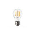 Transparente LED-Lampe Linea 5V Vertikalfaden Tropfen A60 1,7W 150Lm E27 2500K Dimmbar