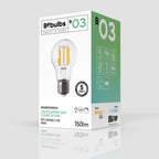 Transparente LED-Lampe Linea 5V Vertikalfaden Tropfen A60 1,7W 150Lm E27 2500K Dimmbar – Ansicht 4