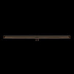 LED-Glühbirne Transparent CRI 90 Linear S14d – Länge 500 mm 7W 620Lm 2700K dimmbar – Ansicht 2