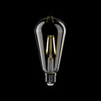 LED-Glühbirne Transparent Edison ST64 4W 470Lm E27 2700K – Ansicht 2