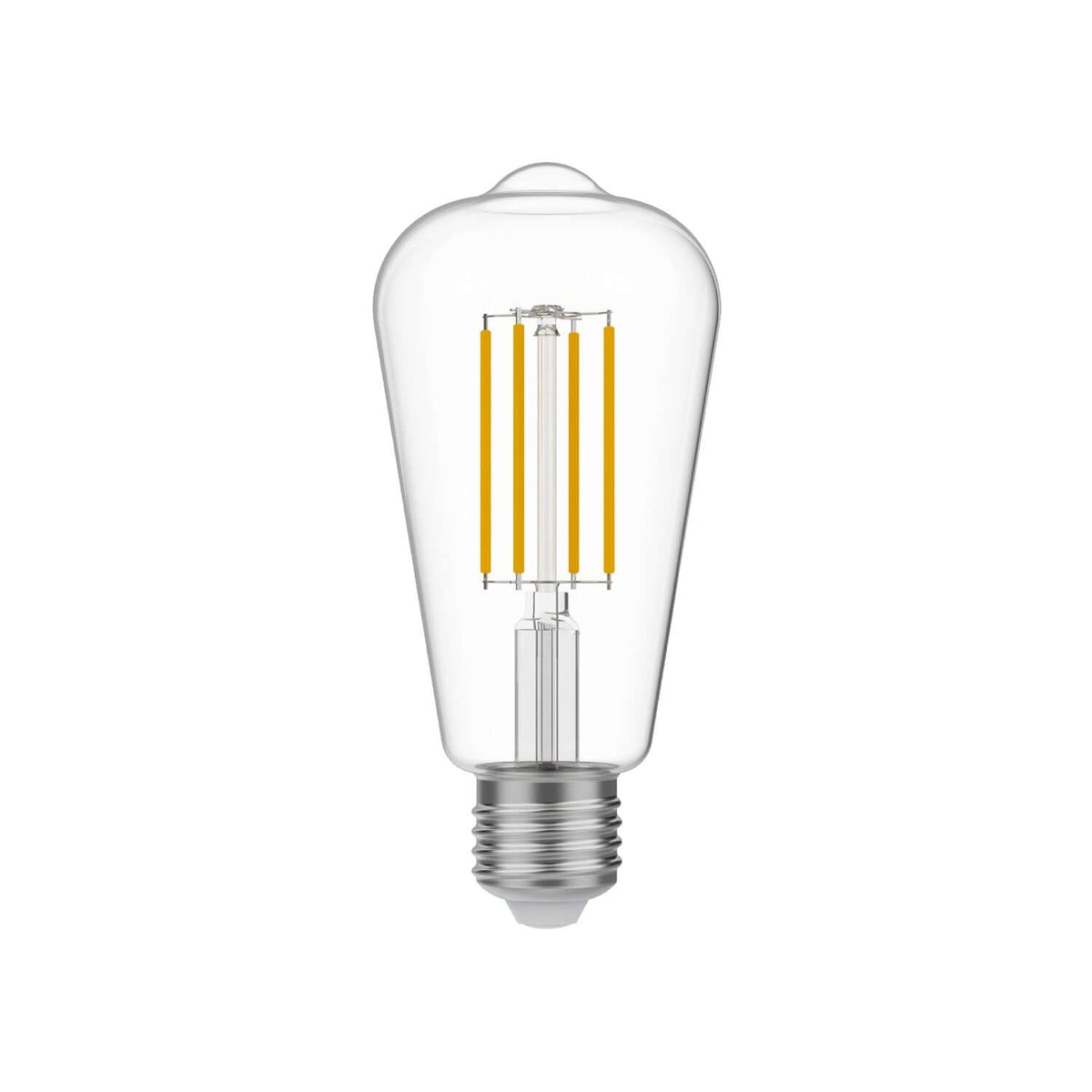 LED-Leuchte Transparent Edison ST64 7W 806Lm E27 2700K Dimmbar