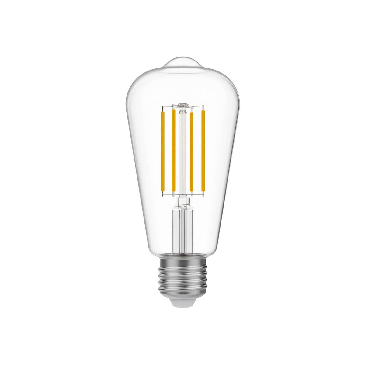 LED-Lampe Transparent Edison ST64 7W 806Lm E27 3500K Dimmbar