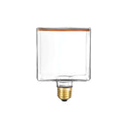 LED-Lampe Transparent Ghost Line CRI 90 Würfel 4,5W 300Lm E27 2200K Dimmbar