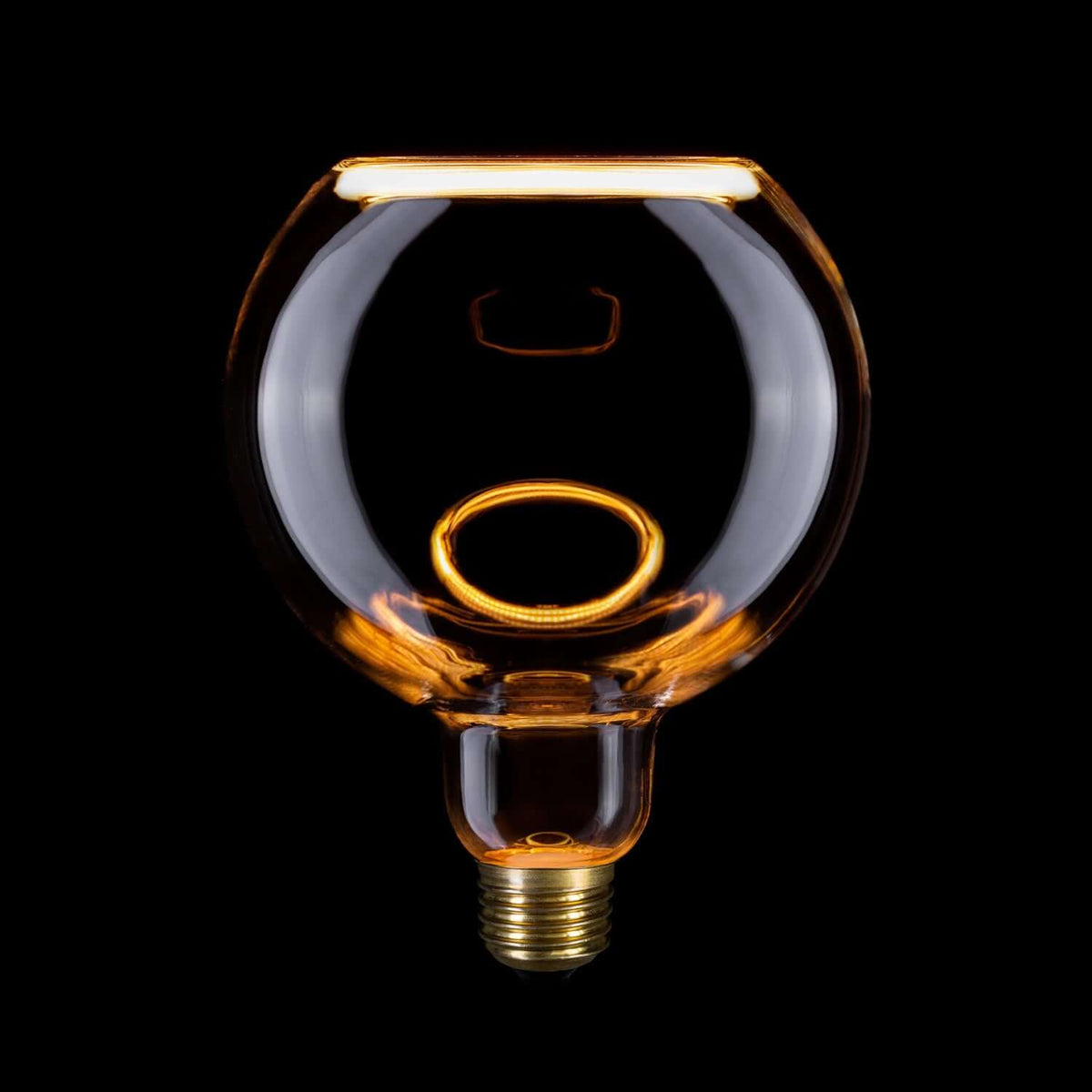 LED-Leuchtmittel Ghost Line Transparent, CRI 90, G125, 4,5W, 300 Lm, E27, 2200K, dimmbar – Ansicht 2