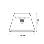 Transparente LED-Lampe Ghost Line CRI 90 Mini Cone 6W 500 lm E27 2200K dimmbar – Ansicht 5
