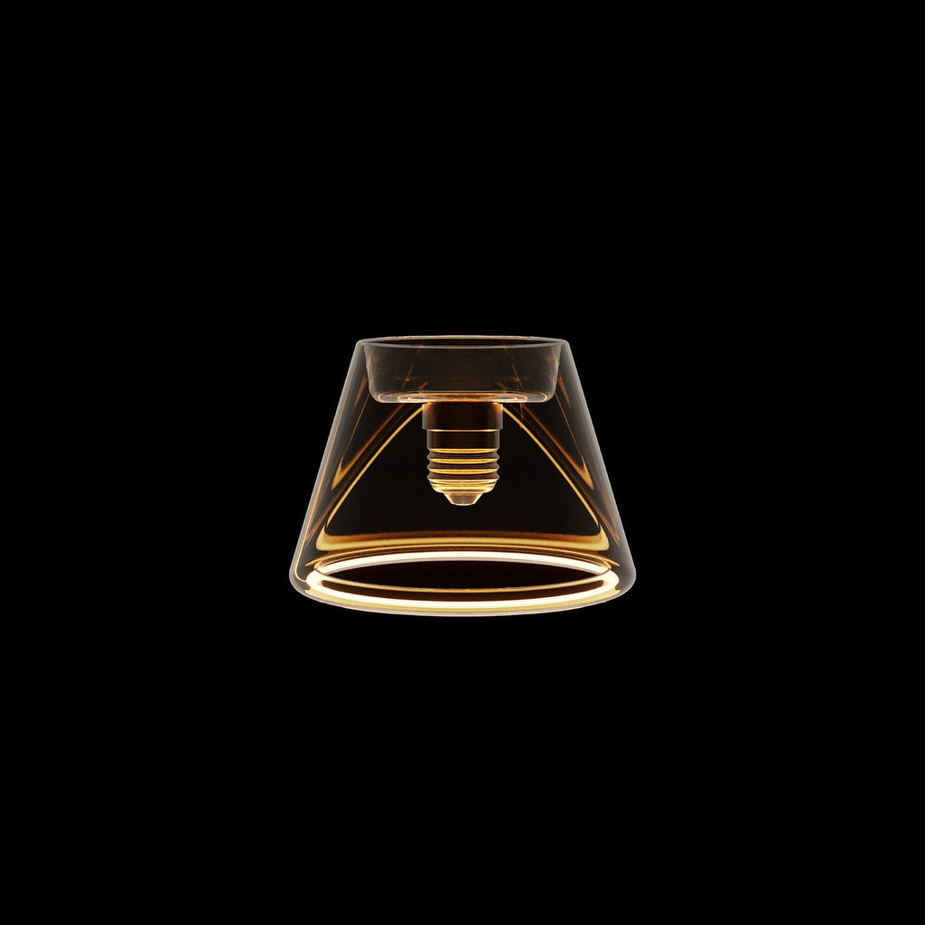 Transparente LED-Lampe Ghost Line CRI 90 Mini Cone 6W 500 lm E27 2200K dimmbar – Ansicht 2