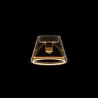 Transparente LED-Lampe Ghost Line CRI 90 Mini Cone 6W 500 lm E27 2200K dimmbar – Ansicht 2