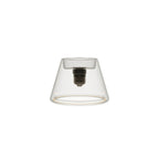 Transparente LED-Lampe Ghost Line CRI 90 Mini Cone 6W 500 lm E27 2200K dimmbar