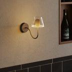 Transparente LED-Lampe Ghost Line CRI 90 Mini Cone 6W 500 lm E27 2200K dimmbar – Ansicht 4