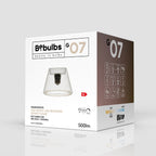 Transparente LED-Lampe Ghost Line CRI 90 Mini Cone 6W 500 lm E27 2200K dimmbar – Ansicht 6