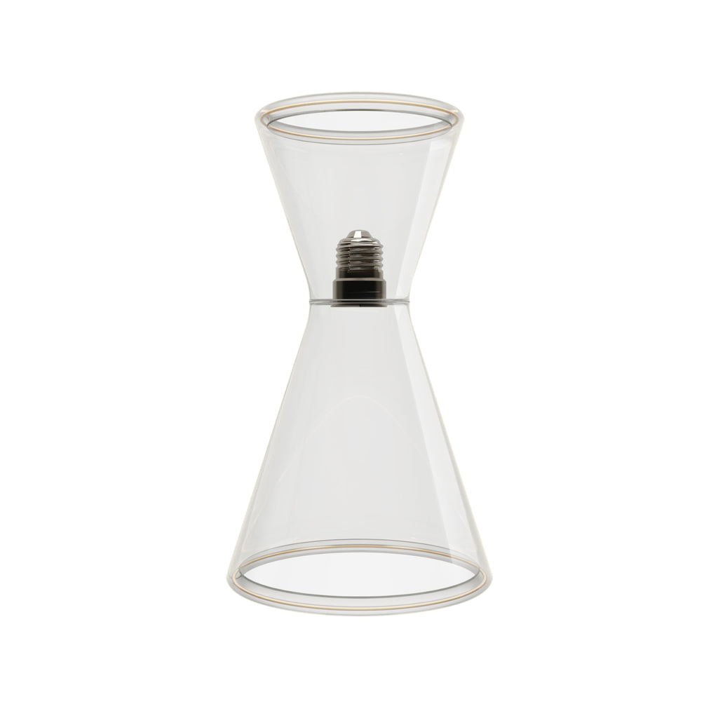 Glühbirne LED Transparent Ghost Line Doppelkonus 8W 780 Lm E27 2200K Dimmbar