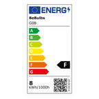 Glühbirne LED Transparent Ghost Line Doppelkonus 8W 780 Lm E27 2200K Dimmbar – Ansicht 10
