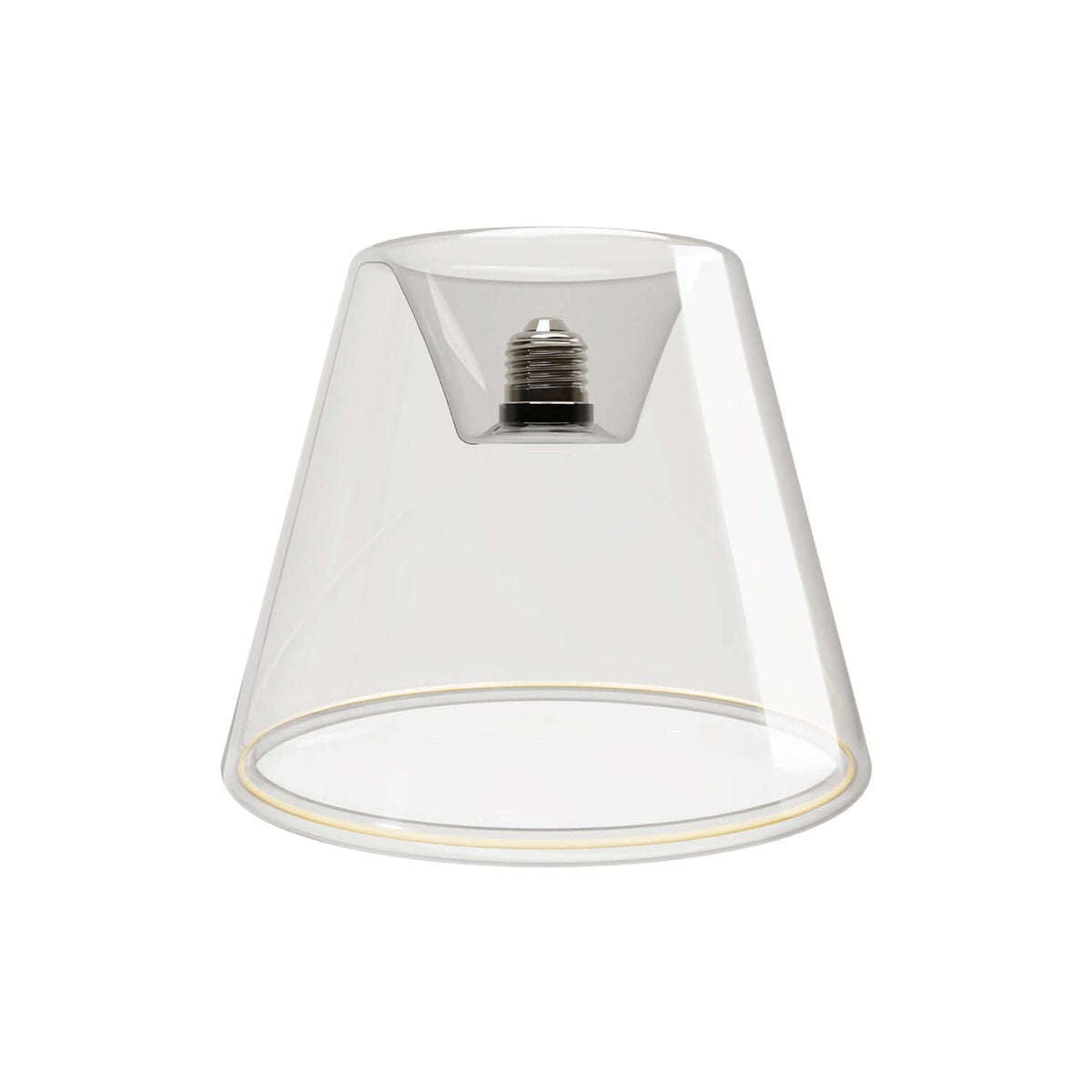 LED-Lampe Transparent Ghost Line Recessed Cone 6W 500Lm E27 2200K dimmbar