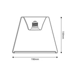 LED-Lampe Transparent Ghost Line Recessed Cone 6W 500Lm E27 2200K dimmbar – Ansicht 3