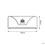 LED-Lampe Transparent Ghost Line Recessed Donut 195x83 6W 500Lm E27 2200K Dimmbarkeit – Ansicht 5