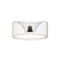 LED-Lampe Transparent Ghost Line Recessed Donut 195x83 6W 500Lm E27 2200K Dimmbarkeit