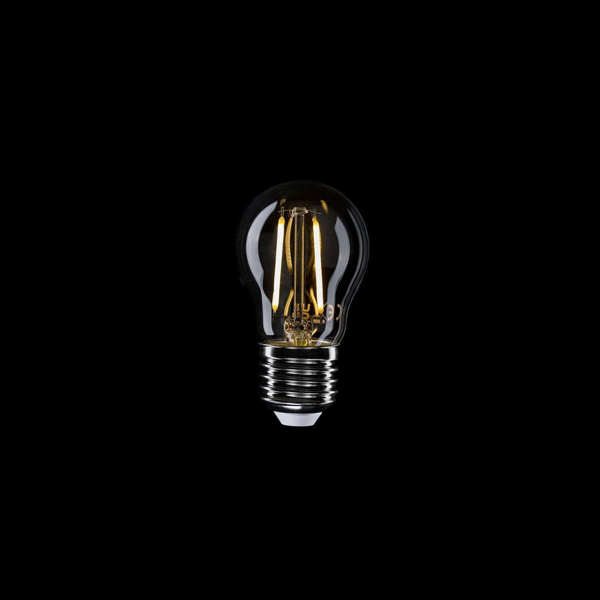 LED-Glühbirne Transparent Globetta G45 2W 136Lm E27 2700K – Ansicht 2