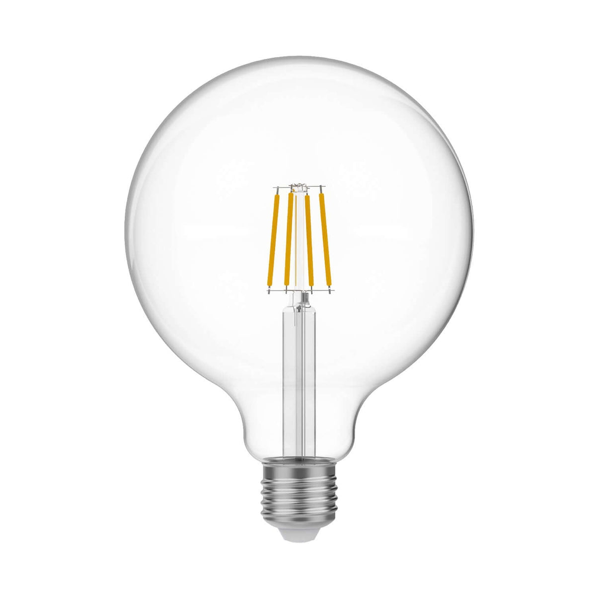 LED-Lampe Transparent Globe G125 4W 470Lm E27 2700K