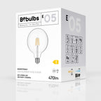 LED-Lampe Transparent Globe G125 4W 470Lm E27 2700K – Ansicht 4