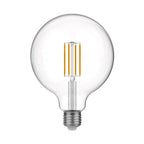 LED-Glühbirne Transparent Globe G125 7W 806Lm E27 2700K dimmbar